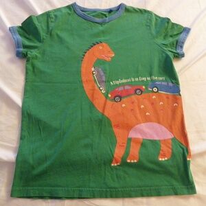 Mini Boden Dino T-Shirt 11-12 Years GUC